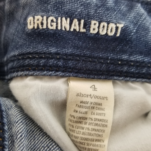 @American Eagle Womens Jeans Sz 4 Original Boot - Picture 5 of 5